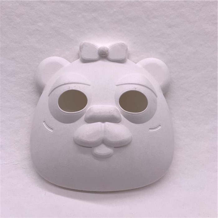 紙托面具 紙托面具